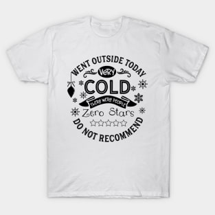 Winter Yelp Review T-Shirt